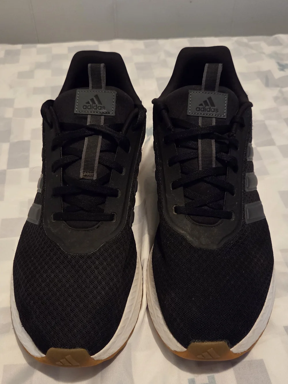 Adidas Men’s Black Running Sneakers